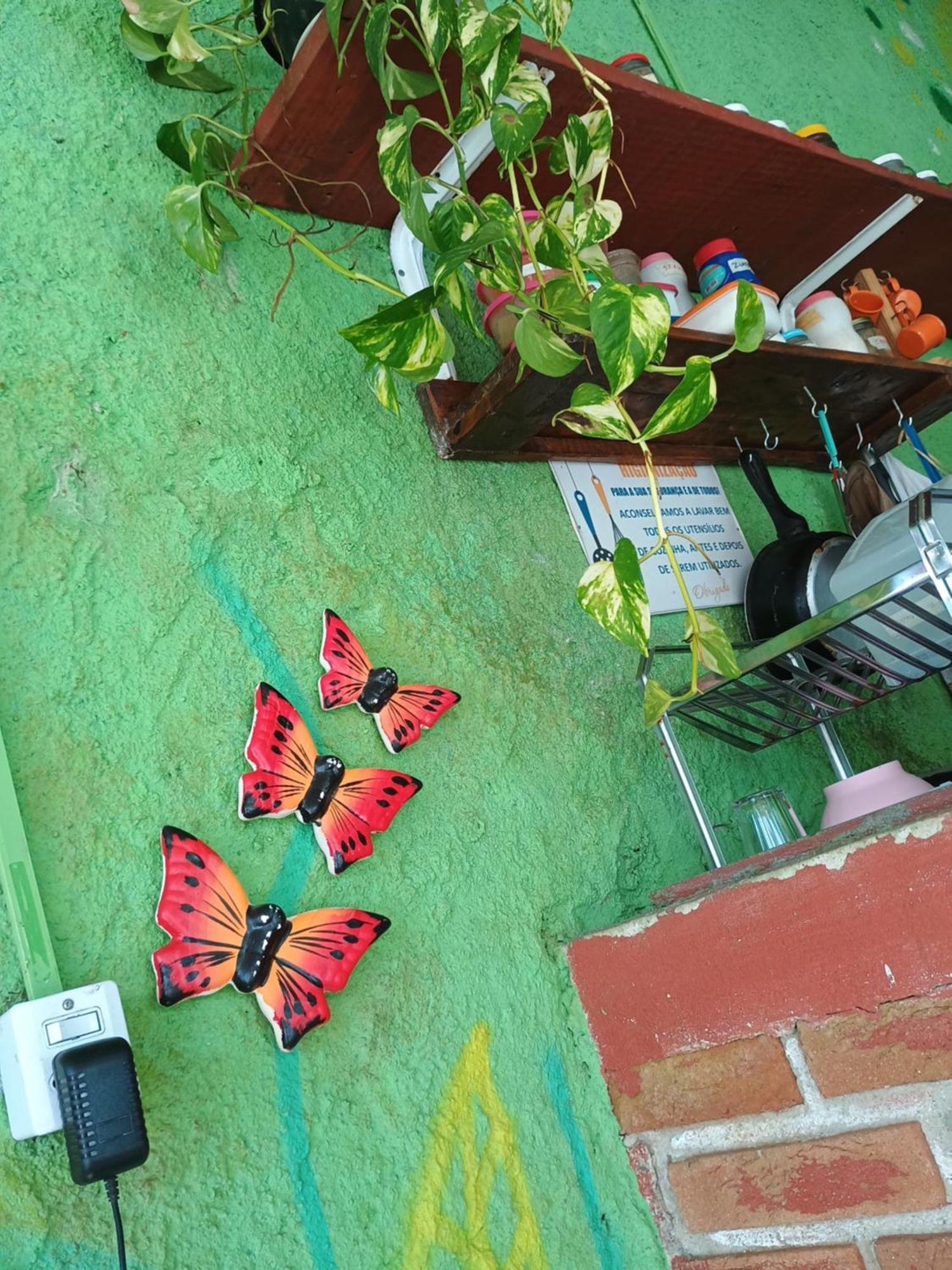 Renovo Beija-Flor Hostel E Espaco Terapeutico Бертиога Екстериор снимка